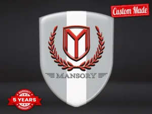 Mansory Emblemi Auto Su Misura Resistenti Universali Pregiati